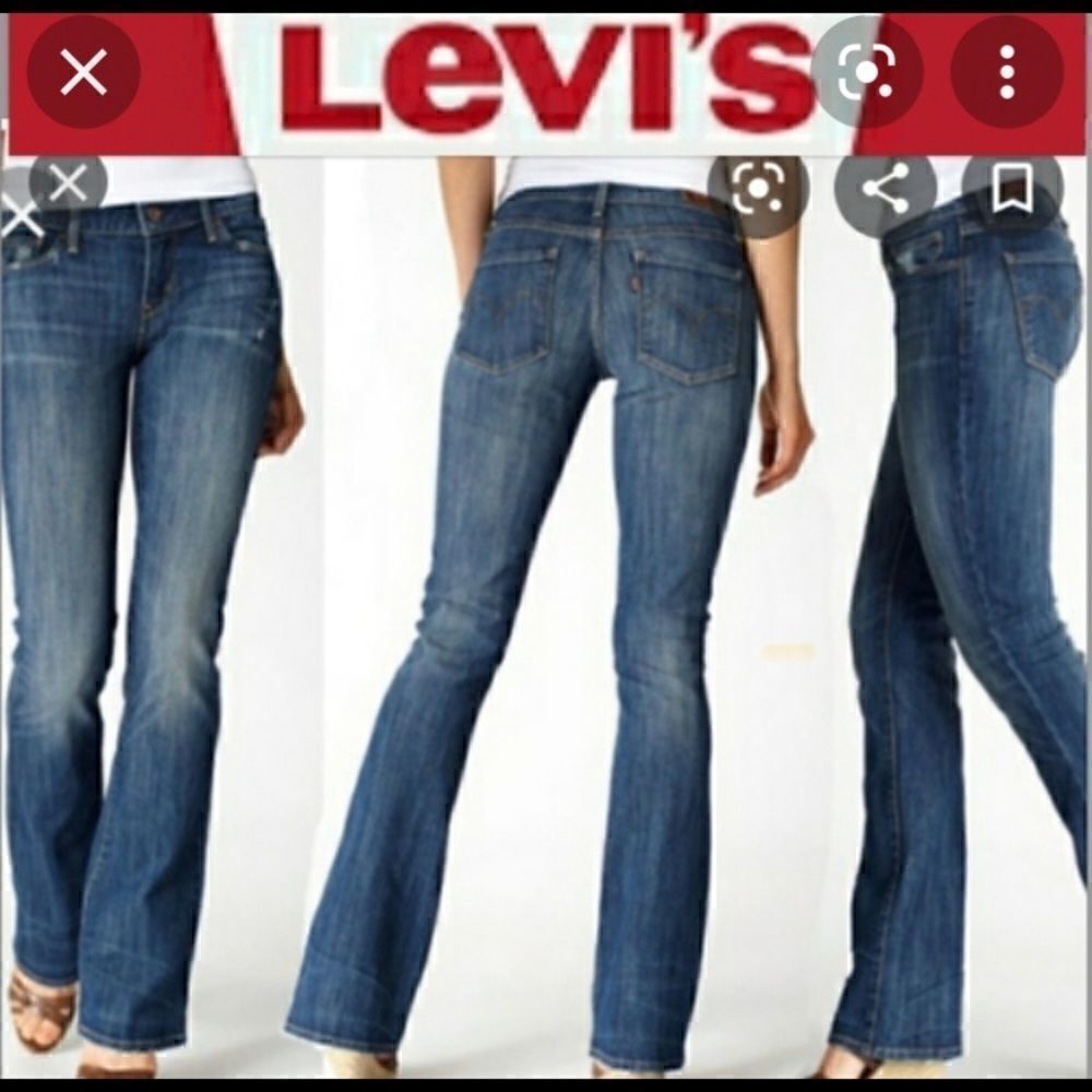 - Levi’s Bootcut Jean with embroidered pockets Size 8/29 - Picture 9 of 9